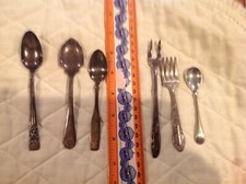 Lot of 6 pieces Vintage Silver
