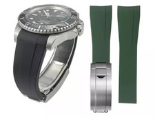20mm Curved End Silicone Watch