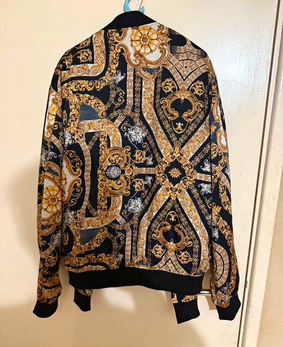 Zara black gold - black, baroque