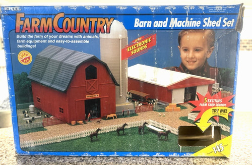 Vintage ertl farm country barn - ertl,