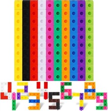 100 Pcs Maths Cubes With 10