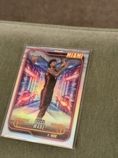 Kel'el Ware Rookie Refractor Miami Heat Topps Chrome Basketball 2025