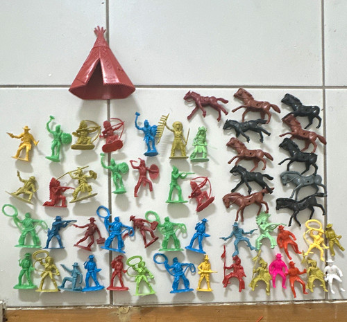 Toy cowboys and - toy, w/