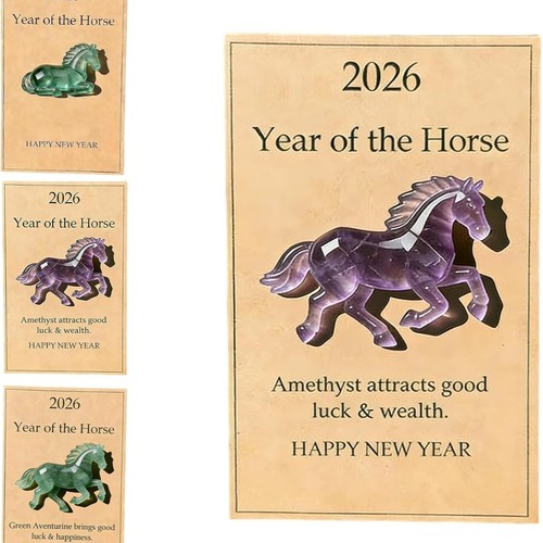 Lucky crystal horse - 2d,