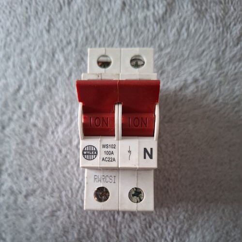 Wylex ws102 100a - main, switch