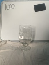 Guinness Toucan Inn Park Royal Glass – Etched Pub Collectible, Unused, VG