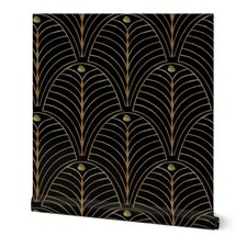 Art Deco Scallop Art Nouveau