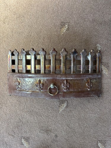 Vintage iridescent fire place - iridescent,