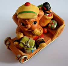 Vintage Pendelfin Rabbit BOBBY Figure Hand Painted Stoneware