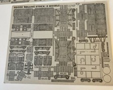 Modelcraft - Micromodel - Goods/Rolling Stocks - 3 Sheets -Railway -Vintage (E3)