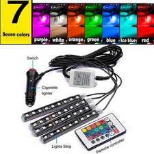 4x LED 12V ON/OFF Switch Interior Light Strip Bar 12 VOLT Car Caravan Van Bus UK