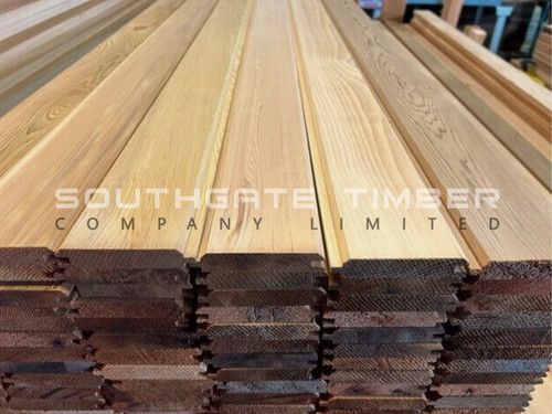 Western red cedar cladding - red,