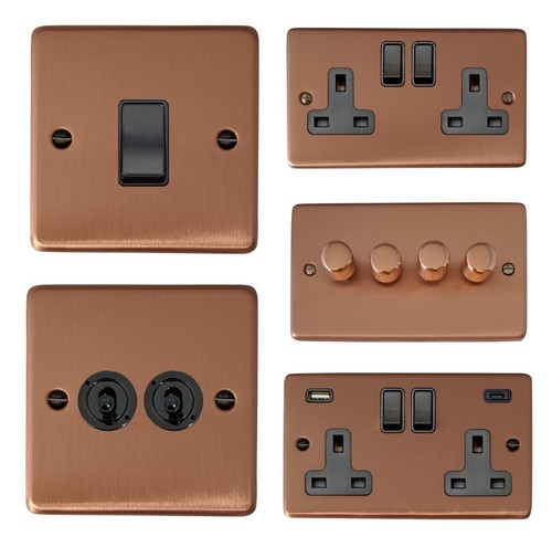 Rose gold crgb plug - rose,