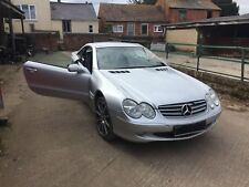 MERCEDES SL BONNET R230  PAINT CODE SILVER C744