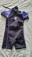 GIRLS SHORTY WETSUIT CHILDS