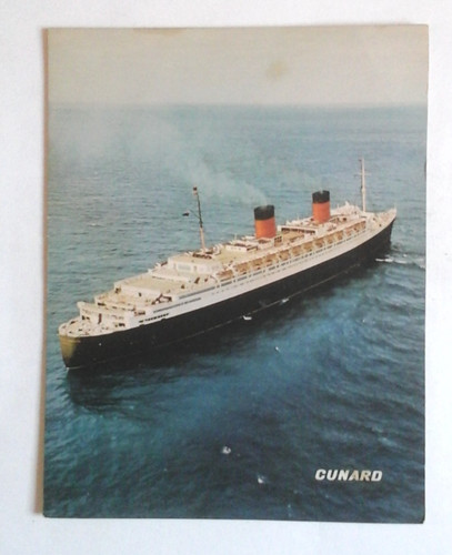 Viintage 1966 cunard rms - cunard,