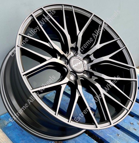 Black blitz alloy wheels - black,