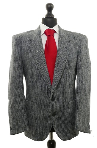 Harris tweed men jacket - men's, suit