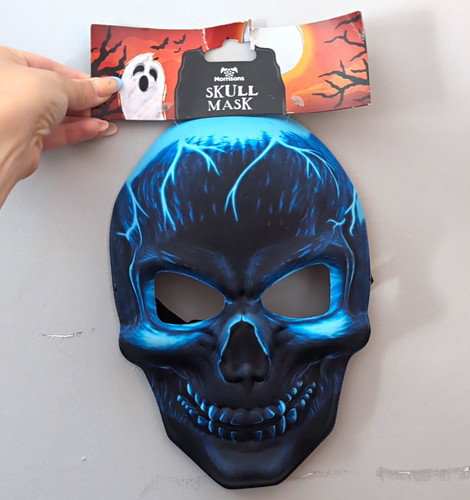 Morrisons black skull full - morrisons,