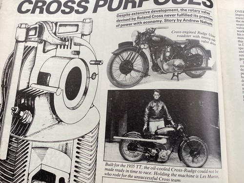 Cross rudge etc - rudge, tt