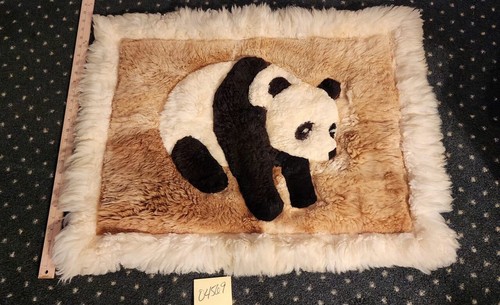 Vintage panda alpaca - panda,