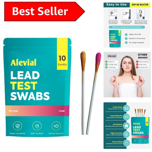 Lead kit instant swabs - kit:,