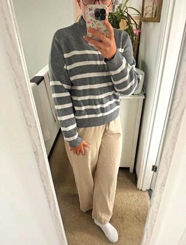 Primark cares grey white - cares, grey/white