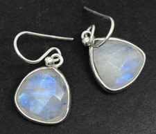 Rainbow moonstone drop