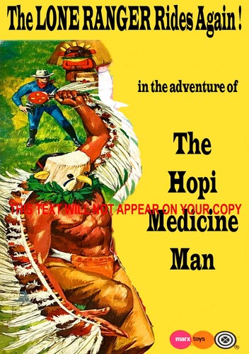Lone ranger the hopi - the, medicine