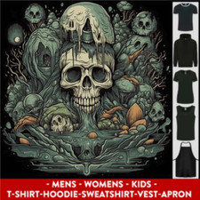 Skull City Biker Gothic Evil