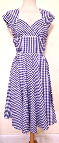 Ladies 1950s 40s style dress - ladies,