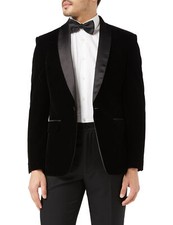 Mens Velvet Tuxedo Suit Jacket