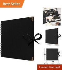 Customizable Black Scrapbook