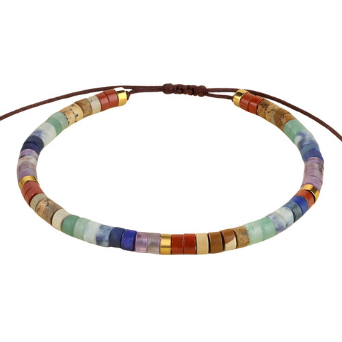 Chakra beaded adjustable - 7,