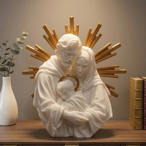 Holy family statue nativity - family,