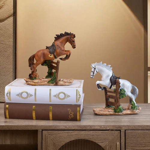 Horse statue tabletop decor - horse,