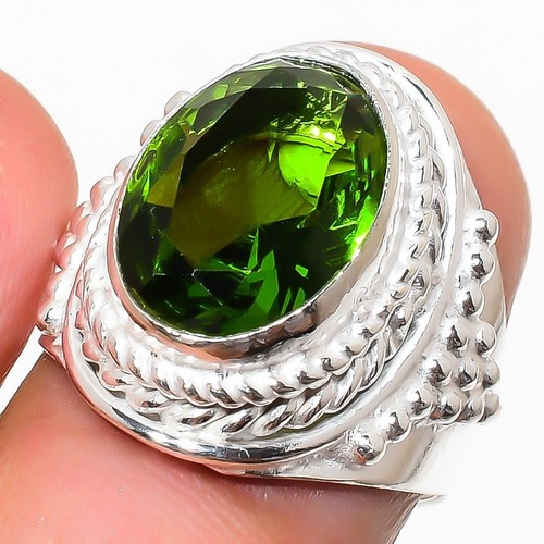 Green peridot gemstone 925 - peridot,