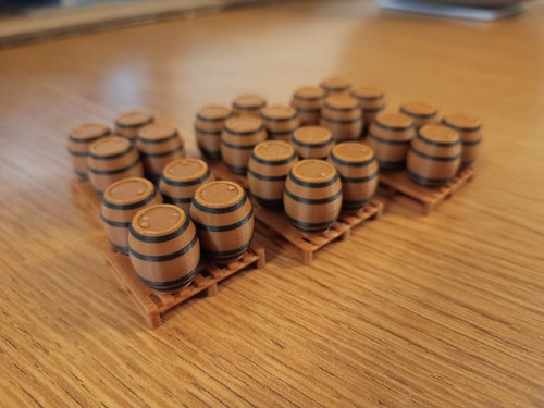 Gauge wooden barrels on - o,