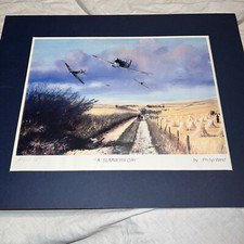 Philip West A Summers Day aviation art print Battle of Britain Spitfire fighter