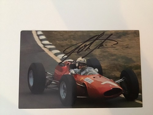 John surtees signed ferrari - john,