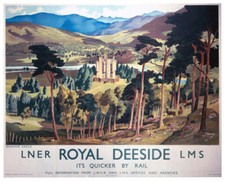 Vintage Royal Deeside LNER LMS