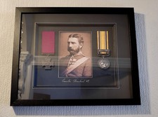 Framed replica Zulu War medal