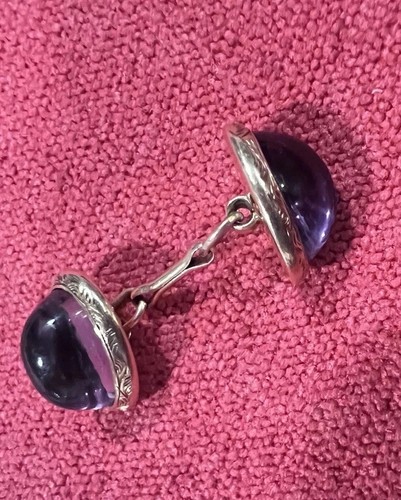 Antique cufflink 14k yellow - antique,