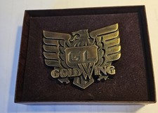 Honda Goldwing Wings GL Moter Cycle NOS Vintage Belt Buckle 1987