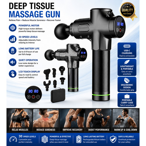 Speed massage gun deep - 30,