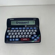 Tested and working PLEASE READ DES. Seiko ER3500 Oxford Crossword Solver + games