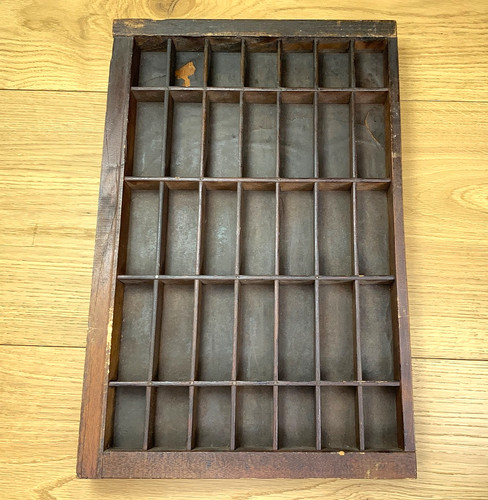 Antique hamilton printer - printer, tray