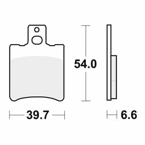 Trw brake pads front - pads, set
