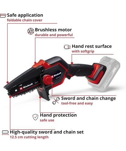 Einhell cordless pruning saw - einhell,