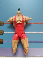 WWE wrestling figure ELITE SID VICIOUS TORSO FODDER mattel  SUIT CUSTOMISERS